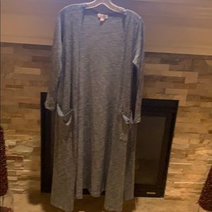 Heather Blue LulaRoe Sarah Cardigan